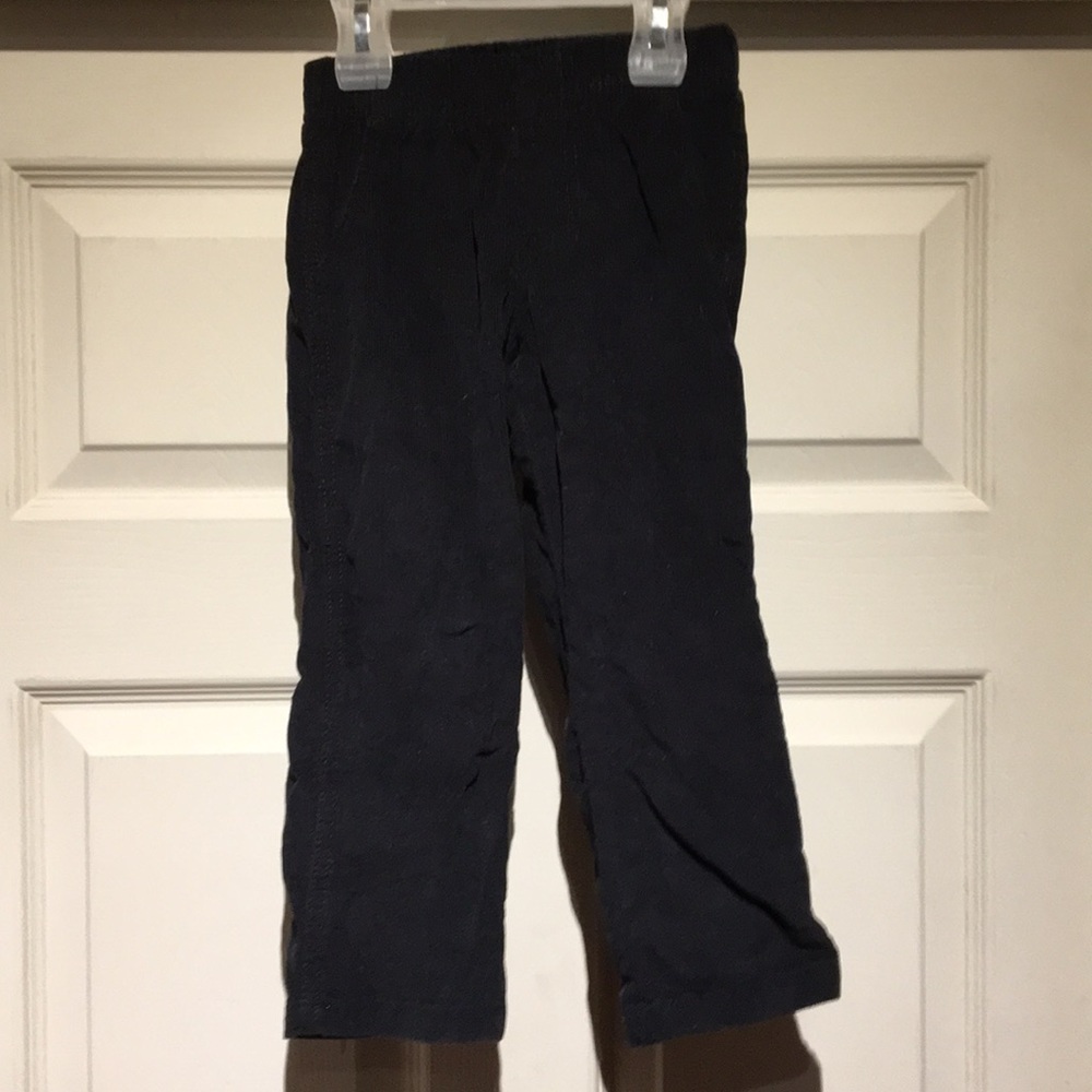 Carters 4T Black Corduroy Pants